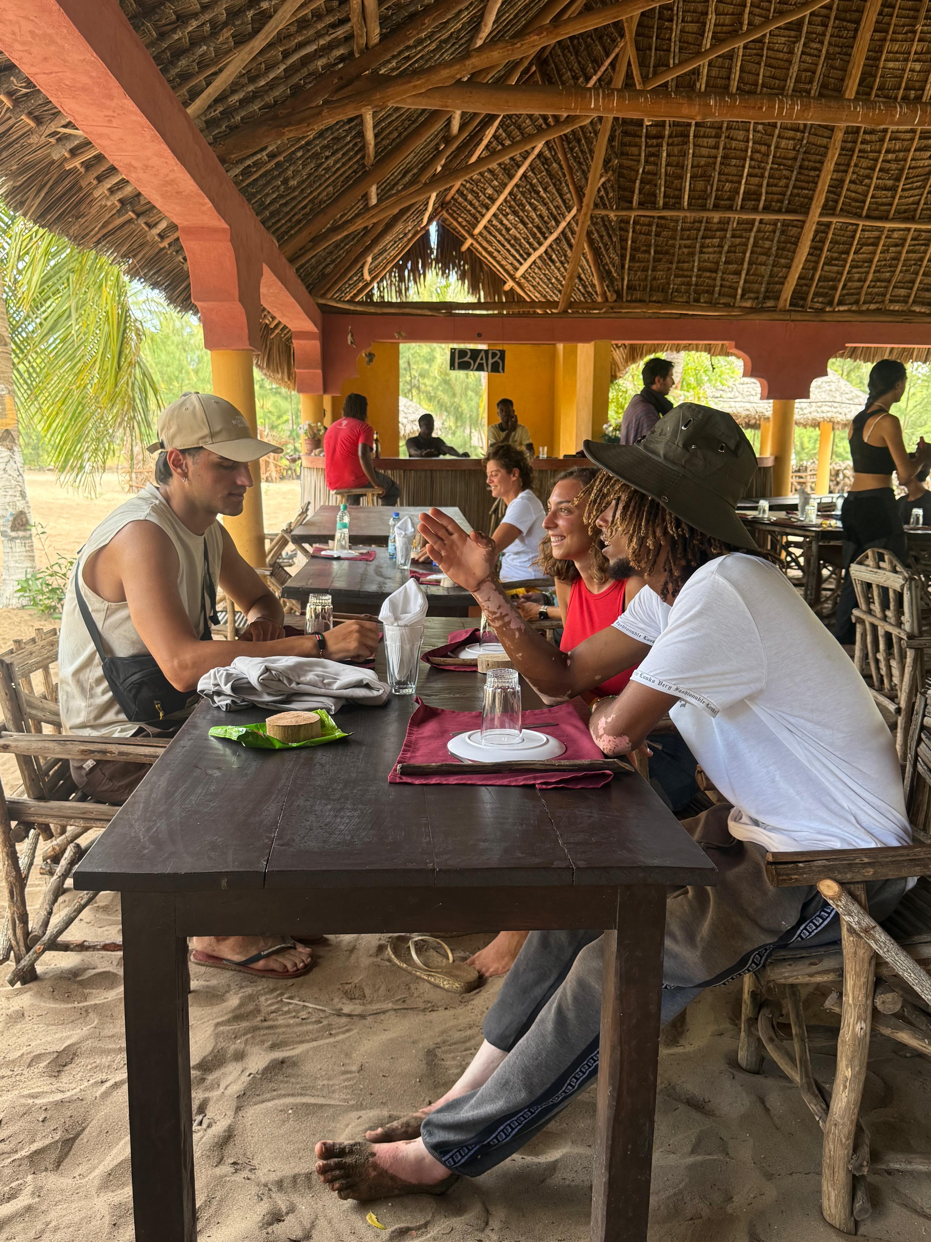 Seafood Lunch on Robinson Island